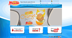 Desktop Screenshot of maambiscuits.com.lk